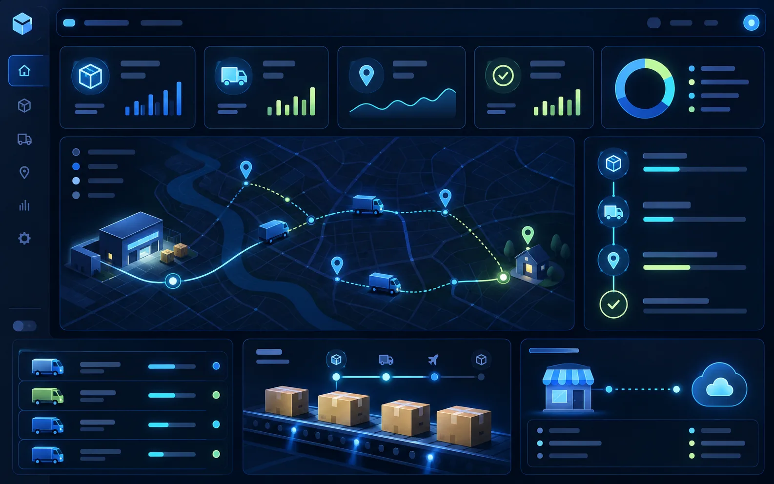 BD Courier Automation: Workflow overview — illustrative preview