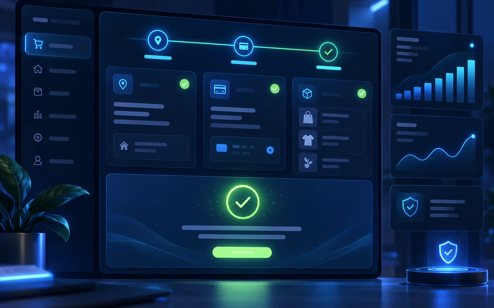 Checkout Solutions: Operational outcome — illustrative preview