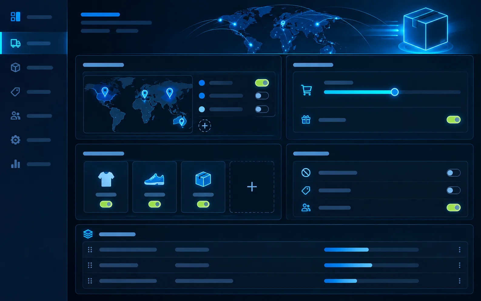 Free Shipping: Configuration preview — illustrative preview