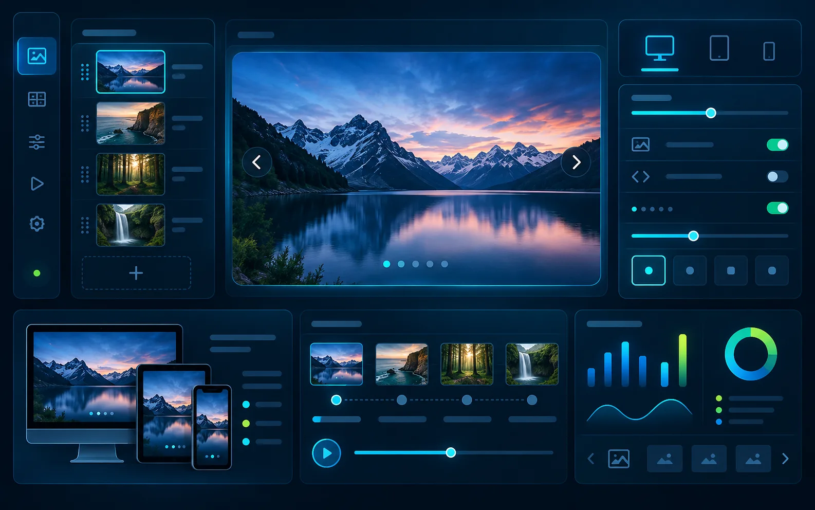 Image Slider: Workflow overview — illustrative preview