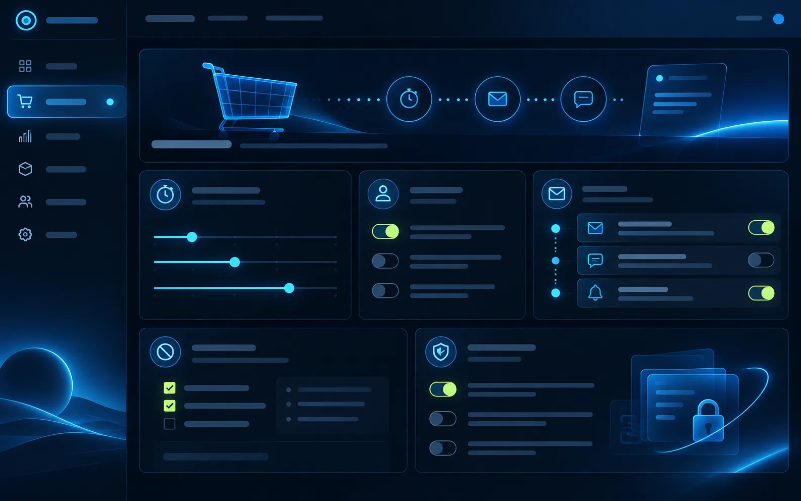Incomplete Orders: Configuration preview — illustrative preview