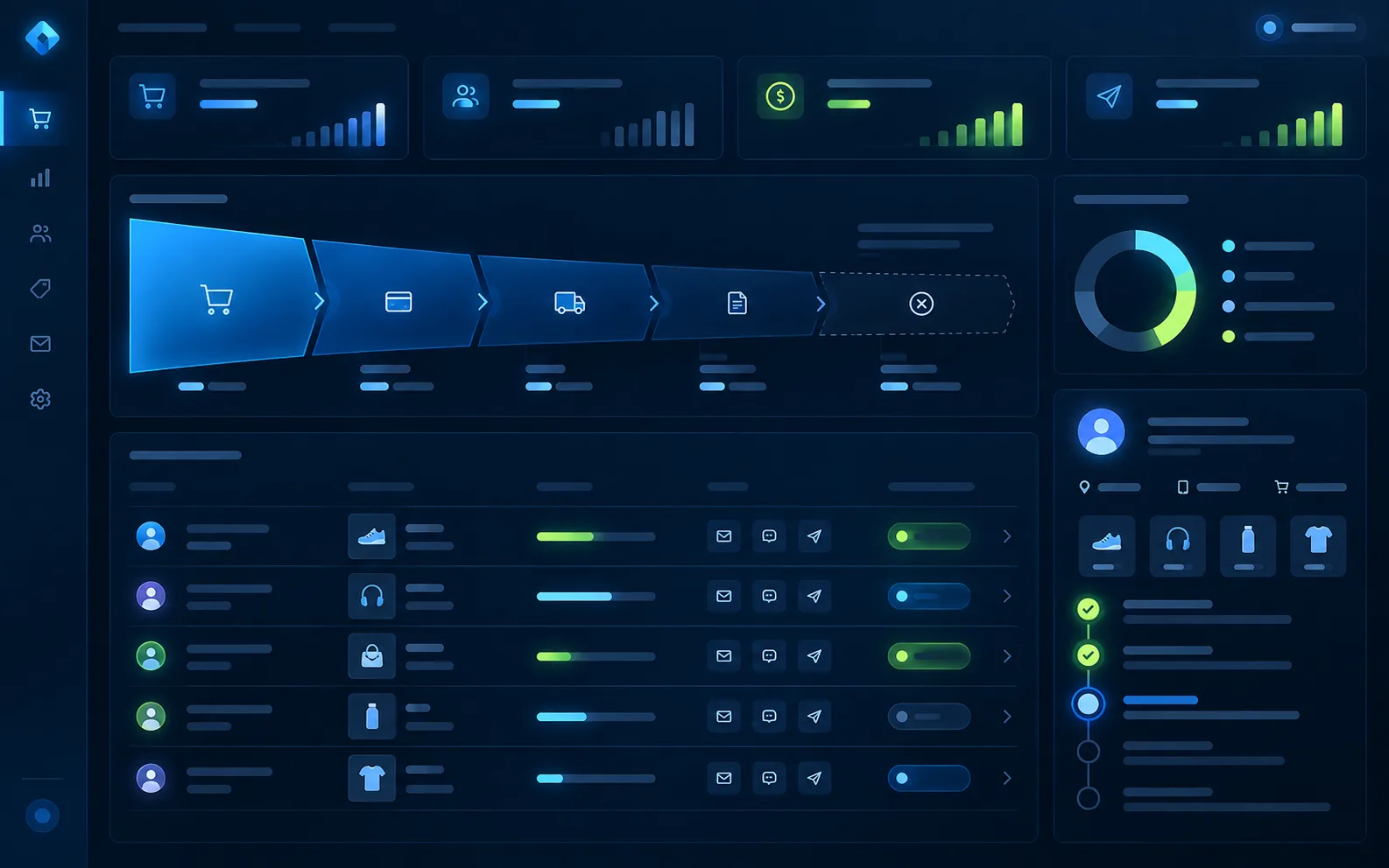 Incomplete Orders: Workflow overview — illustrative preview