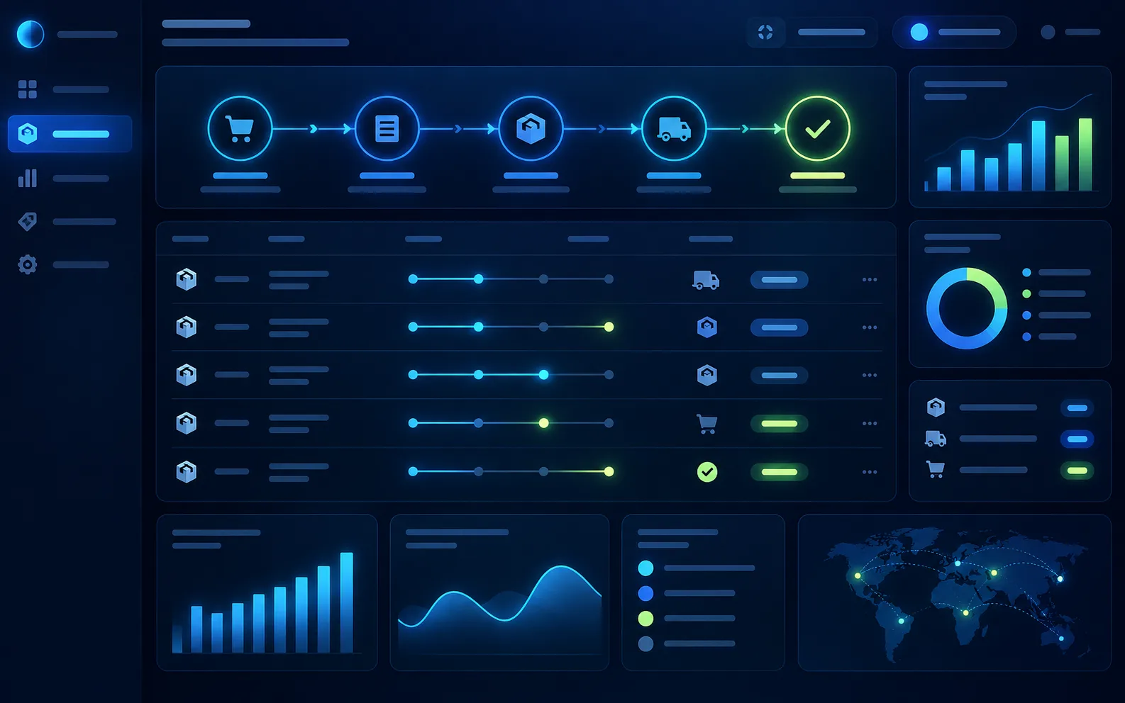 Order Status Manager: Operational outcome — illustrative preview