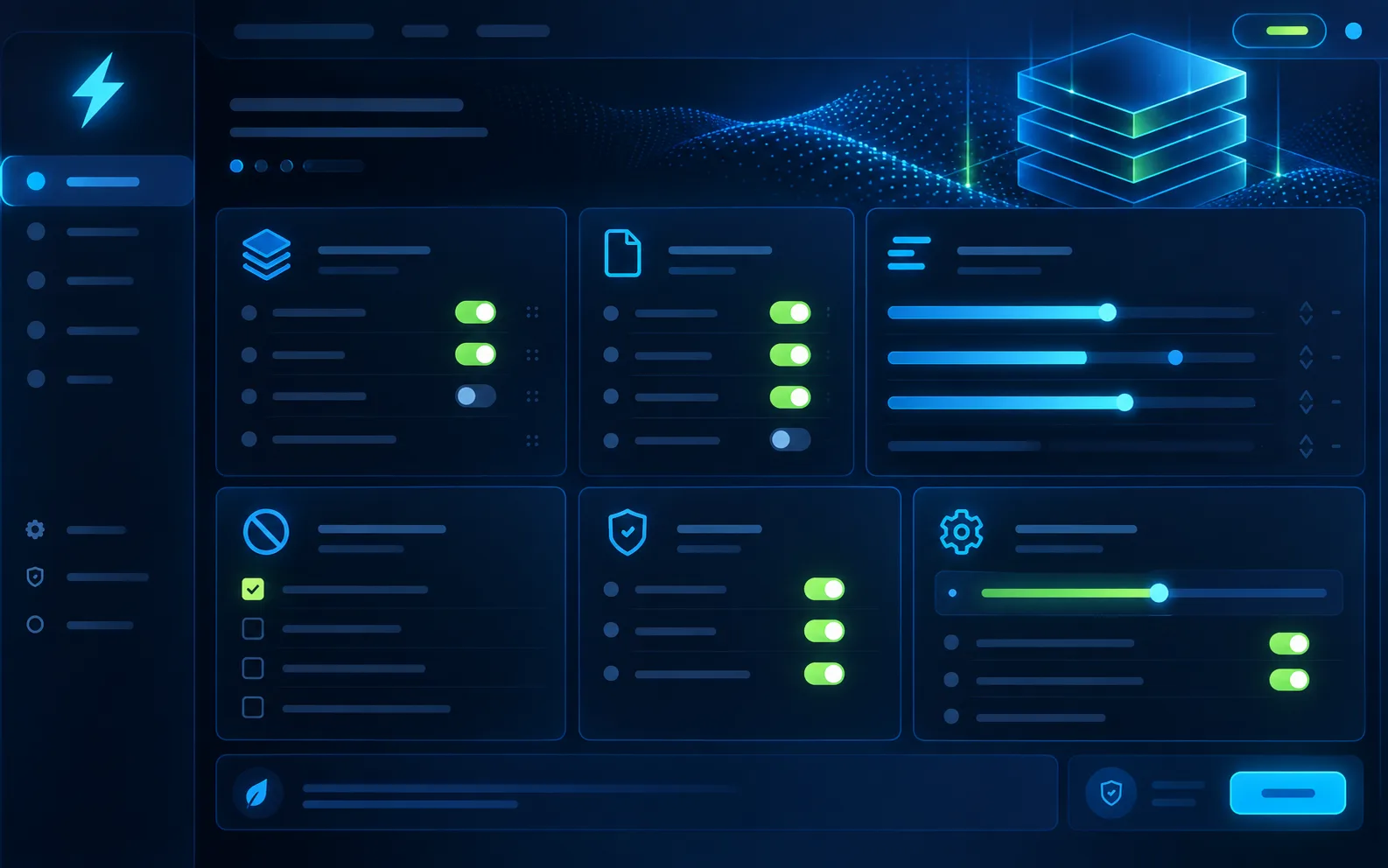 Speed Up: Configuration preview — illustrative preview