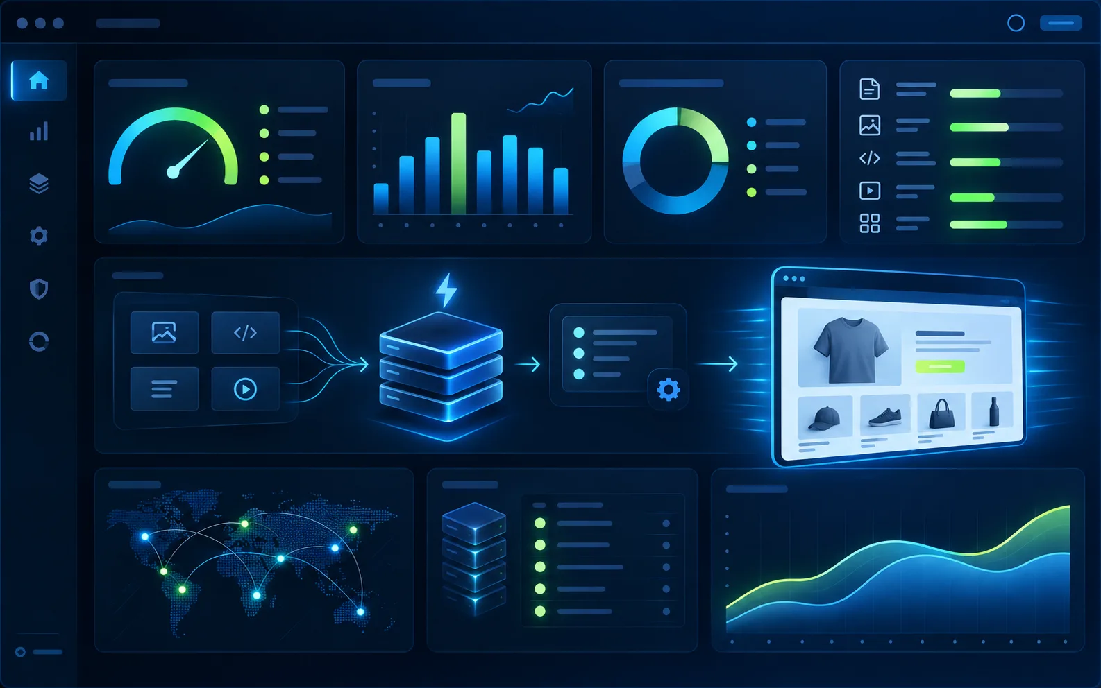 Speed Up: Workflow overview — illustrative preview