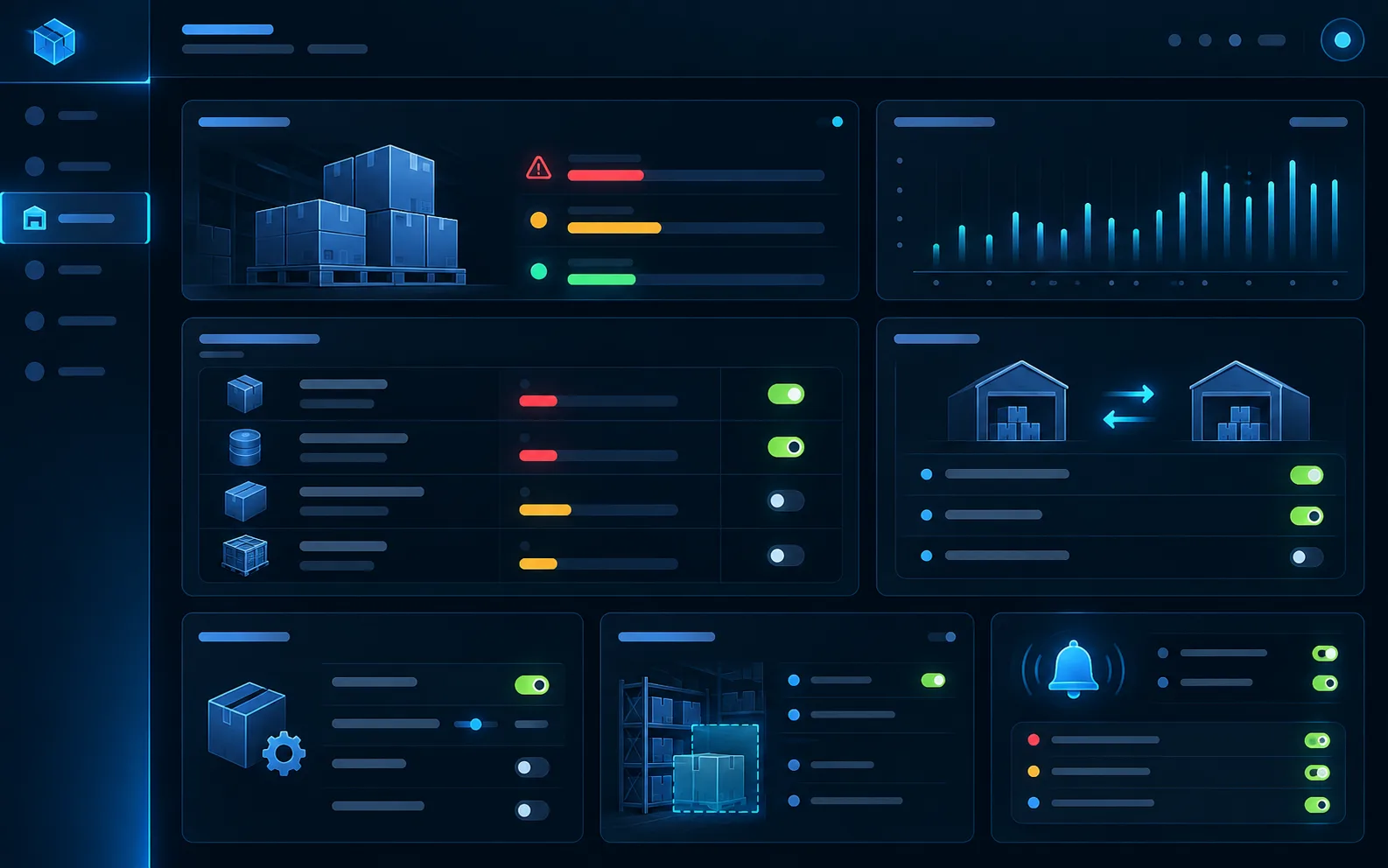Stock Management: Configuration preview — illustrative preview